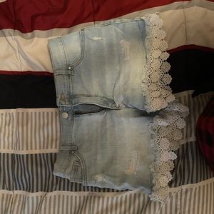 Jean shorts